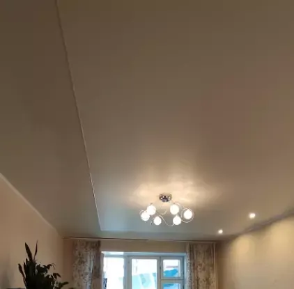 Натяжной потолок в спальню — Белгород, Белгородский проспект, 48а, фото 1